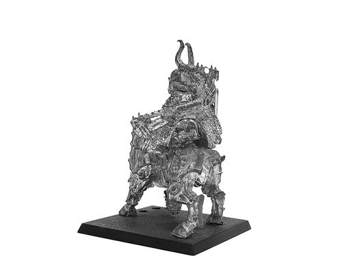Khorne Lord on Juggernaut, миниатюра Warhammer (Games Workshop), металлическая