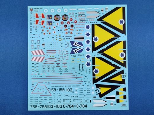1/72 Mirage IIICJ ізраїльський&nbsp;винищувач (ModelSvit 72062), збірна модель