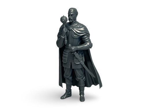 54мм Іван Мазепа, гетьман Запорізького війська 1687-1709 років (Archibald Miniatures), колекційна смоляна мініатюра