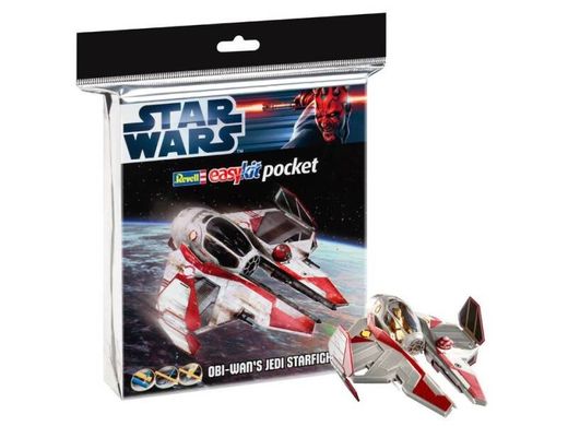 1/58 Star Wars. Obi-Wan's Jedi Starfighter. Pocket Easy Kit (Revell 06721)