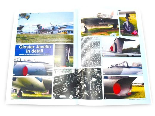Монографія "Gloster Javelin. Warpaint Series 17" by Tony Buttler (англійською мовою)