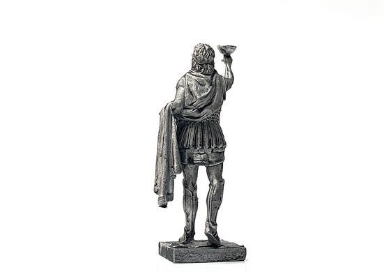 54мм Митридат IV, парфянский царь с 128 по 147 года нашей эры (EK Castings A292), коллекционная оловянная миниатюра