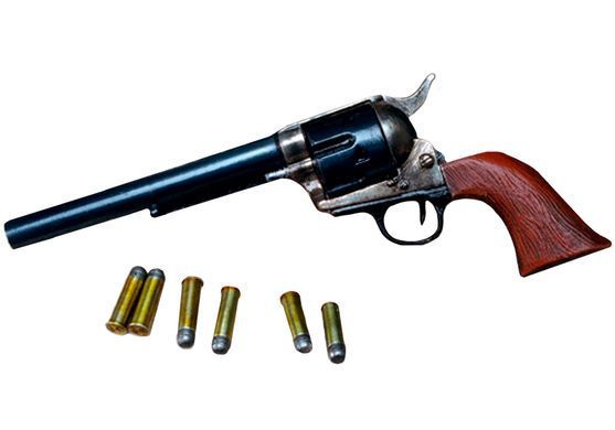 1/3 Револьвер Colt Single Action Army 1873 года, коллекционная копия оружия (Andrea Miniatures LW-001), сборная неокрашеная