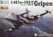 1/48 Saab JAS 39A/C Gripen реактивный самолет (Kitty Hawk 80117) сборная модель