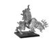 Khorne Lord on Juggernaut, миниатюра Warhammer (Games Workshop), металлическая