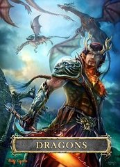 Dragons Reminder Token Magic: the Gathering (Токен) GnD Cards