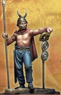 54 мм Гальский воин (Gallic warrior)