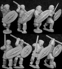 Gripping Beast Miniatures - Warriors attacking (8) - GRB-ACT08