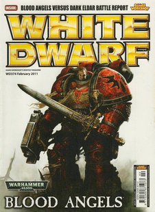 Журнал "White Dwarf" 2/2011 February WD374. Журнал від Games Workshop про Warhammer (англійською мовою)