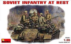 1/35 Советская пехота на отдыхе (MiniArt 35001)