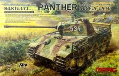 1/35 Pz.Kpfw.V Ausf.A Panther Late германский танк (Meng TS035) сборная модель