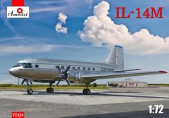 1/72 Ильюшин Ил-14М Аэрофлот (Amodel 72324) сборная модель