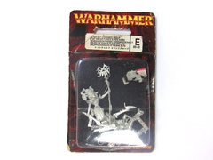 Witch Elf Command Group, 3 мініатюри Warhammer Fantasy Battle (Games Workshop 85-40), збірні металеві