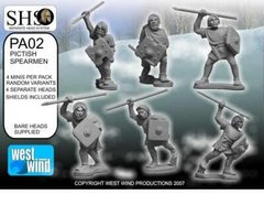 Age of Arthur - Pictish Spearmen (SHS) - West Wind Miniatures WWP-PA02