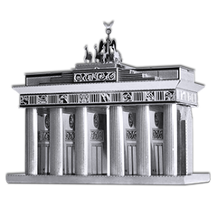 Brandenburg Gate, сборная металлическая модель Metal Earth 3D MMS025