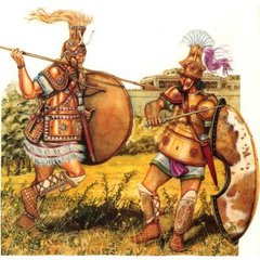 54 мм Hector and Achilles The Duel (Soldiers SGFSMES1)