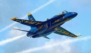 1/72 Самолет F/A-18 Hornet "Blue Angels" (Italeri 1324) сборная модель