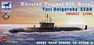1/350 Підводний човен К-535 Юрий Долгорукий (Bronko Models NB5022), збірна модель