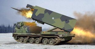 1/35 M270/A1 Finland/Netherlands РСЗО (Trumpeter 01047) сборная модель