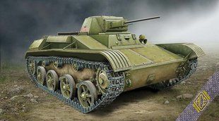 1/72 Легкий танк T-60 выпуска завода №264 (спицованные катки) зима 1942 года (ACE 72540), сборная модель