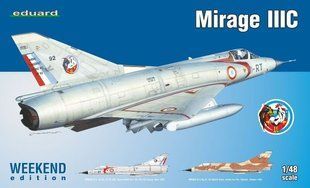 1/48 Mirage IIIC французский истребитель (Eduard 8496) -Weekend Edition-