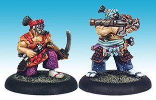 Urban War and Metropolis Triads - Dragon Claw Team (2 figures) - URBM-13423