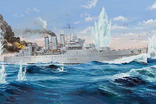 1/350 HMS Cornwall британський тяжкий крейсер (Trumpeter 05353) збірна модель