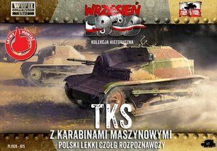 1/72 TKS с пулеметным вооружением + журнал (First To Fight 015) сборка без клея