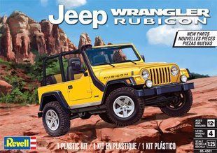 1/25 Автомобиль Jeep Wrangler Rubicon (Revell 85-4501), сборная модель