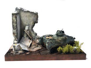 1/35 Диорама с бронетранспортером M113 Вооруженных Сил Украины, авторская работа