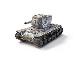 1/72 Танк КВ-2, серія "Русские танки" від DeAgostini, готова модель (без журналу та упаковки)