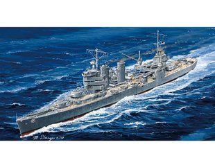 1/700 USS Astoria CA-34 образца 1942 года, американский крейсер (Trumpeter 05743), сборная модель