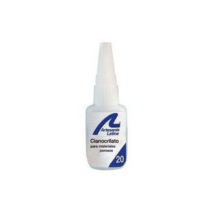 Цианакрилатный клей для пористых поверхностей, 20 мл (Artesania Latina 27613-1) Instant Adhesive for Porous Materials
