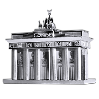 Brandenburg Gate, сборная металлическая модель Metal Earth 3D MMS025