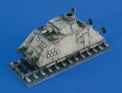 Heavy Scout Rail Car 2 in 1 MG Turret with PZ III Turret 1:48