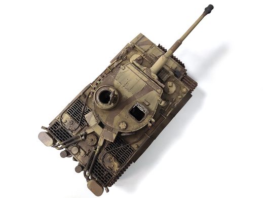 1/35 Pz.Kpfw.VI Ausf.E Tiger I німецький танк, готова модель, авторська робота