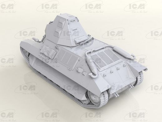 1/35 Французский танк FCM 36 на службе Вермахта (Pz.Kpfw.737 FCM (f)) (ICM 35337), сборная модель