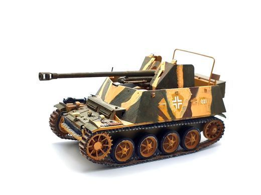1/35 Sd.Kfz.132 Marder II Ausf.D німецька САУ Другої світової, готова модель авторської роботи