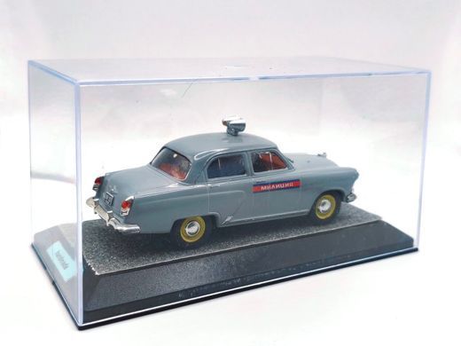 1/43 Автомобіль ГАЗ-21 Волга&nbsp;"Полиция", готова металева модель в боксі