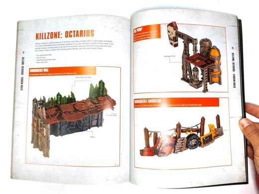 Книга-кодекс "Warhammer 40000: Kill Team - Octarius" (англійською мовою)