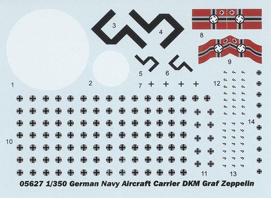 1/350 DKM Graf Zeppelin німецький авіаносець (Trumpeter 05627) збірна модель