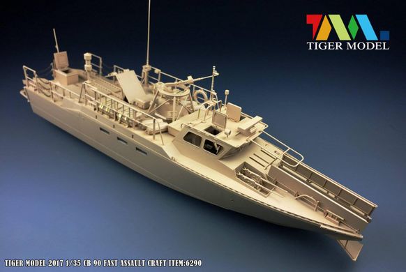 1/35 CB-90/Combat Boat 90 десантно-штурмовой катер армии Малазии/Греции, модель с интерьером (Tiger Model 6293), сборная модель