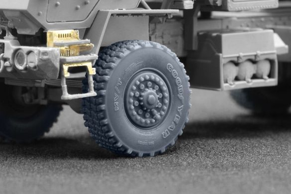 1/72 Колеса для M142 HiMARS звичайні, 6 штук, 3D-друк (ScaleX WM72002)