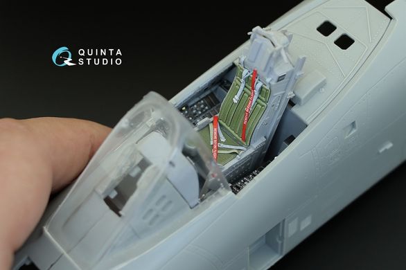 1/32 Обьемная 3D декаль для A-10A Thunderbolt II, интерьер, для моделей Trumpeter (Quinta Studio QD32008)