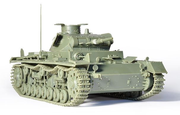 1/35 Pz.Kpfw.III Ausf.B німецький середній танк (MiniArt 35162), збірна модель