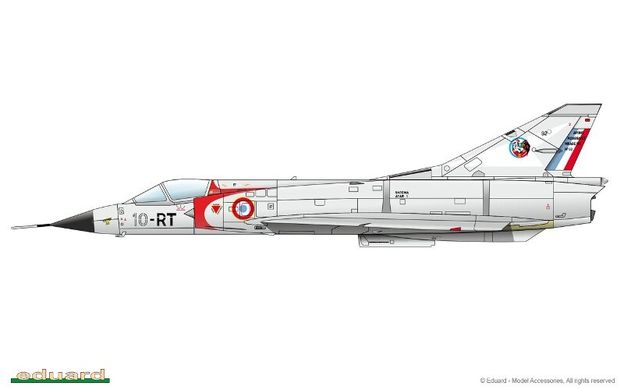 1/48 Mirage IIIC французский истребитель (Eduard 8496) -Weekend Edition-