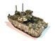 1/72 БМП&nbsp;M2A3 Bradley with BUSK III Збройних Сил України, готова модель авторської роботи