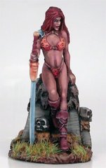 Visions in Fantasy - Female Amazon with Bastard Sword - Dark Sword DKSW-DSM7204