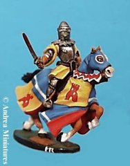 Camelot Лицар в бою №3 30 мм, Andrea Miniatures ANDCA-034