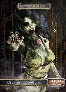 Zombie #8 Token Magic: the Gathering (Токен) GnD Cards